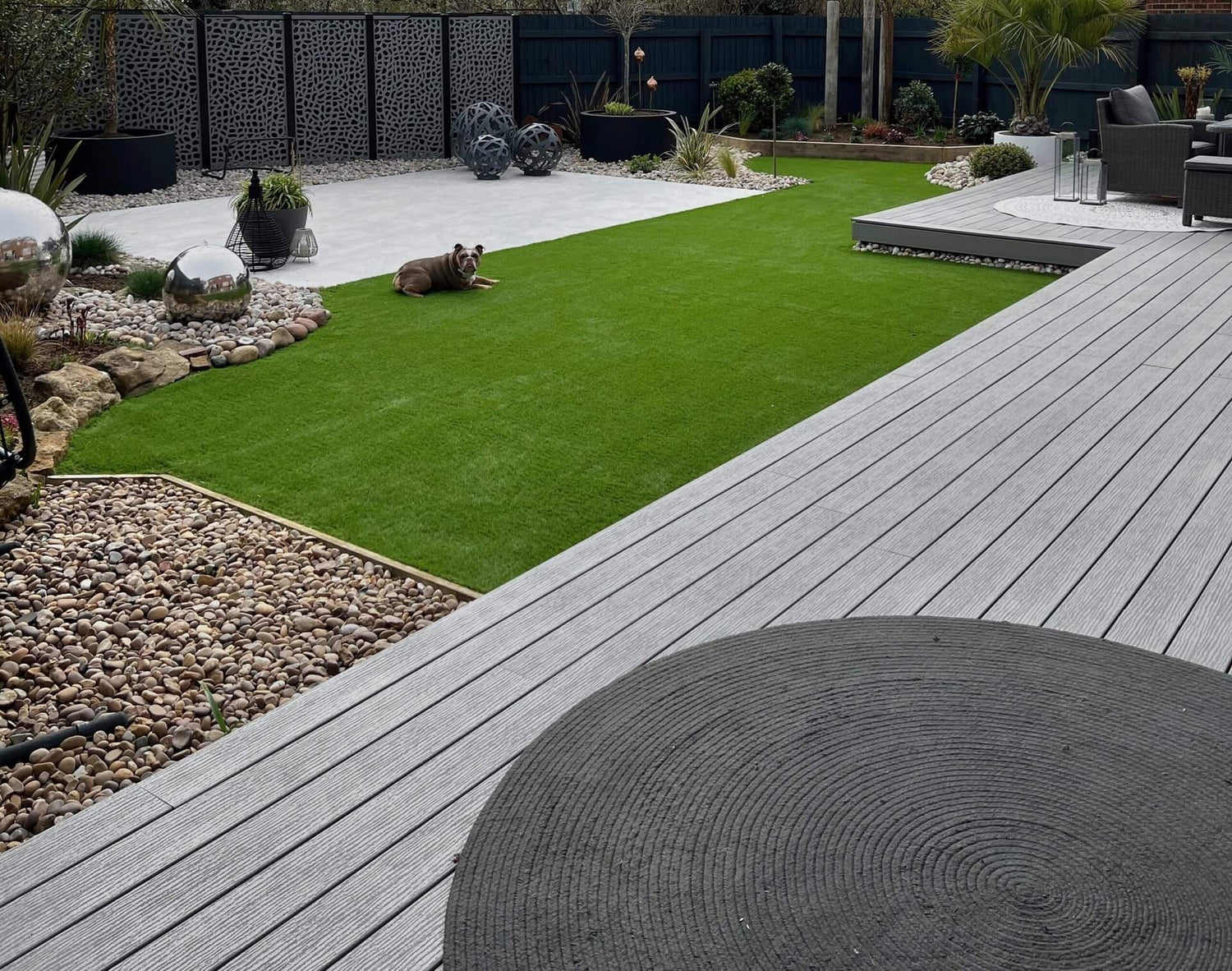 composite garden decking